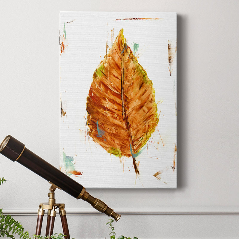 «Autumn Leaf Study III», reproduction sur toile tendue, H 48 po x l 32 po x P 1 po