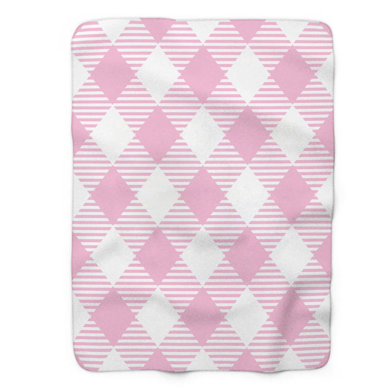 Pure Plaid - Couverture sherpa de qualité supérieure 1 pièce 0188, Lit simple