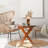 18.In Round Patio Folding Wood Side Table-2110701184