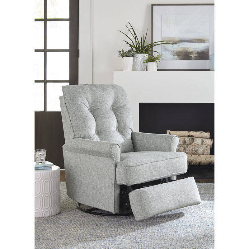 Upholstered Swivel Recliner