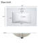 Meuble-lavabo 30 po avec lavabo en céramique-424747919