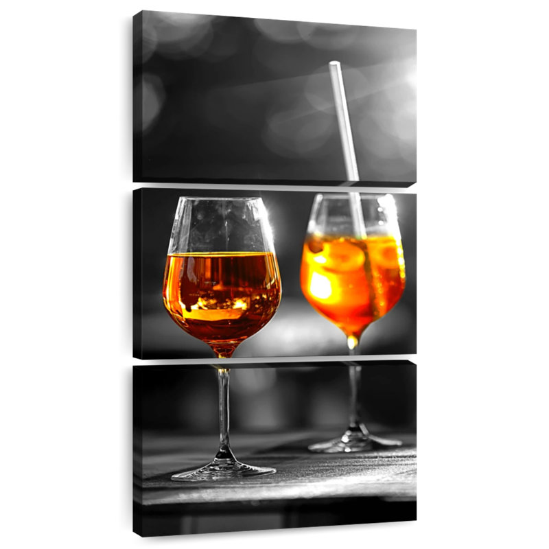 Vin au crépuscule, H 27 po x l 12 po