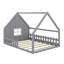 Lit maison avec fenêtre et clôture, DEL-229538783