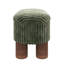 Banc coffre ottoman moderne en velours côtelé, multifonctionnel pour salon, chambre et entrée, vert-598088891-598088895