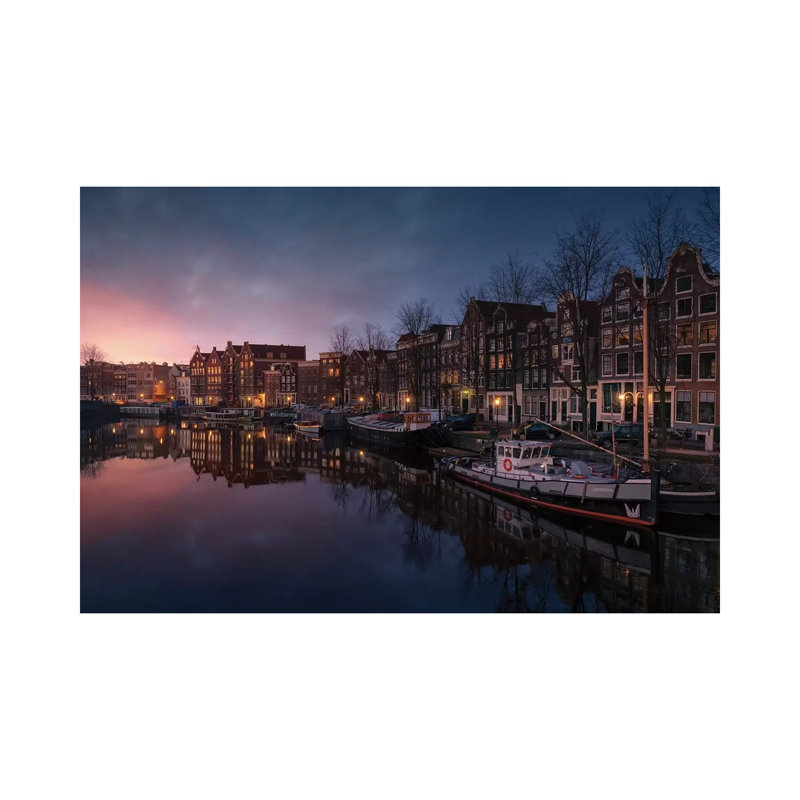 New Amsterdam 1 by Juan Pablo de Miguel - 1 Piece Wrapped Canvas Wall Art, 20.32 cm H x 30.48 cm W