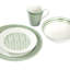 32pc Herringbone Sage Green