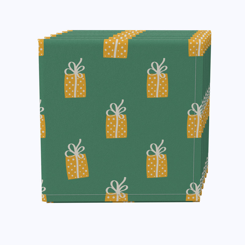 Eberto Cotton Abstract Square Napkin
