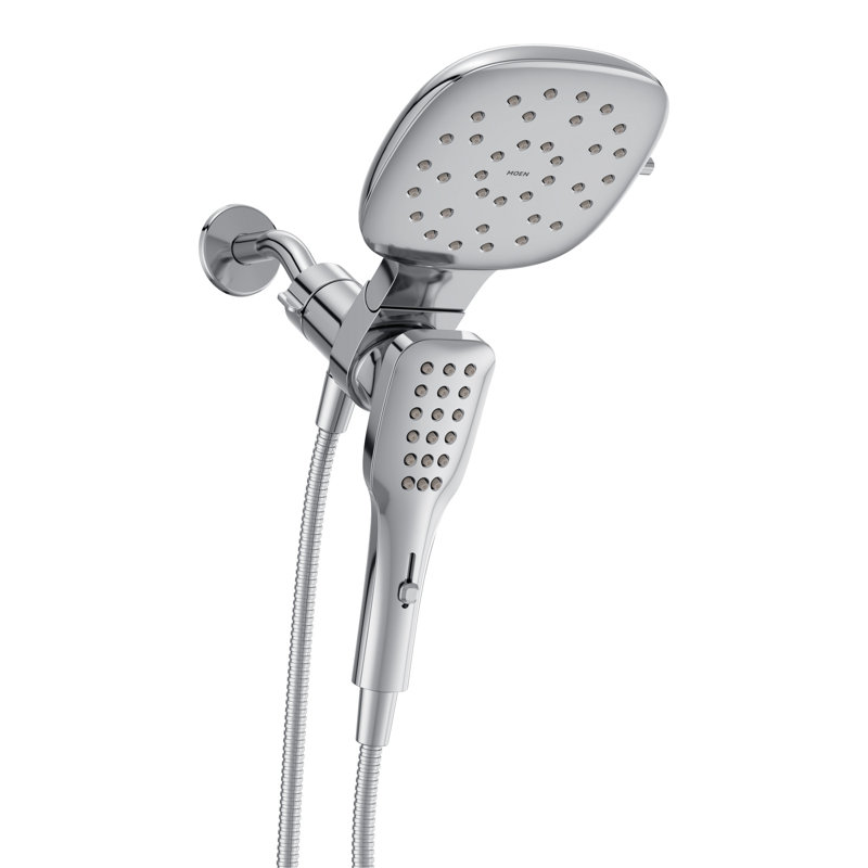 Pomme de douche double Verso avec Magnetix, Chrome