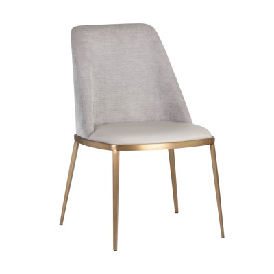 Chaise d'appoint rembourrée H 18,5 po