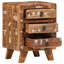 Bedside Cabinet 2 Pcs 37X32x50 Cm Solid Wood-1445844574