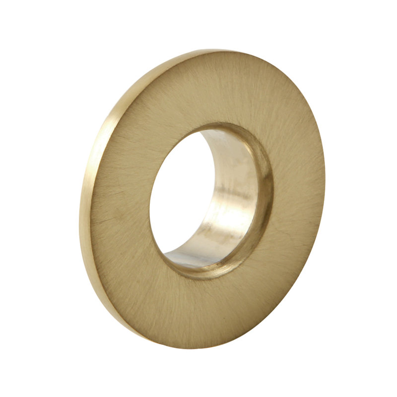 Kingston Brass Made To Match Sink Overflow Hole Cover Ring, Brushed Brass
