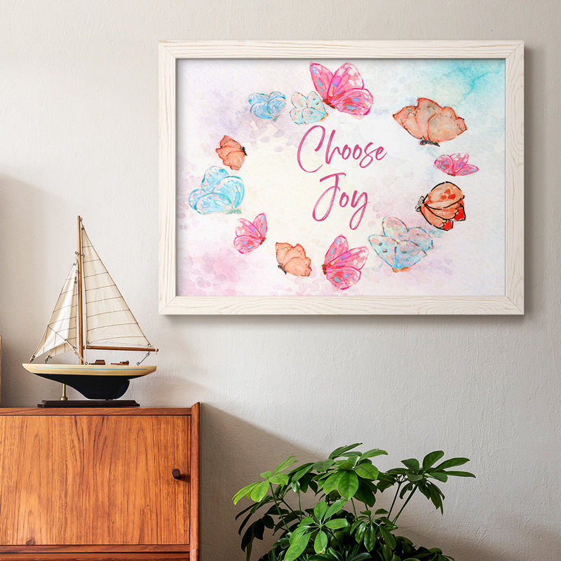 «Summer Garden Joy», reproduction d'art sur toile, H 22 po x l 32 po, Blanc