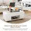 Lift Top Coffee Table with Storage