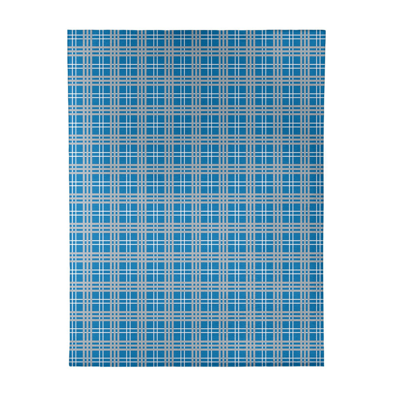 Plaid Indoor Rug, Rectangle 8' x 10'