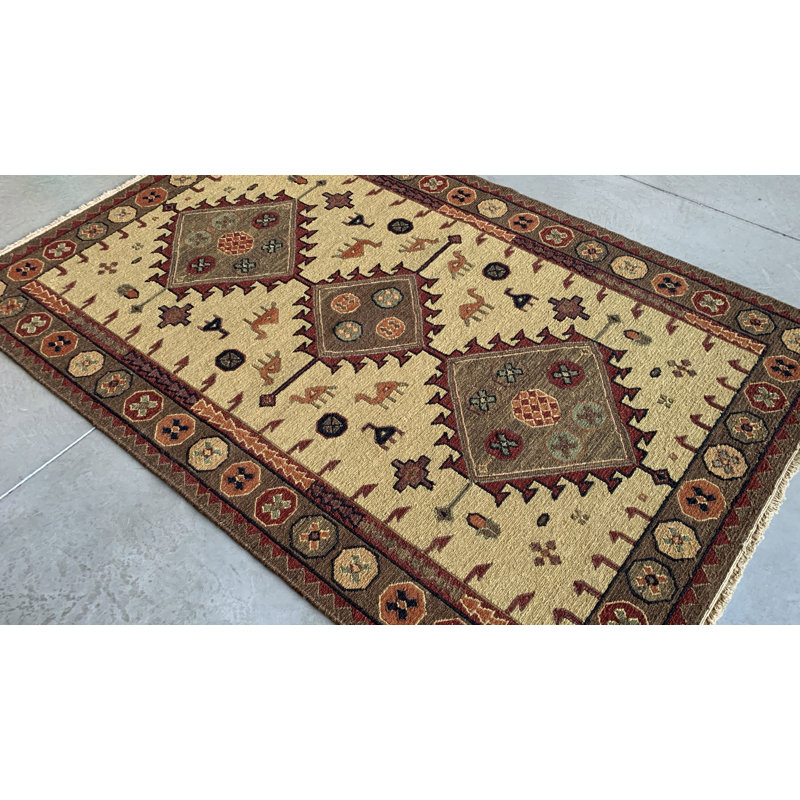 KAZAK 1 CAMEL, Rectangle 6' x 9'