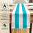 Turquoise Striped Table Runner 72" x 12"-27798653-27778790