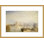 «The Dogana and Santa Maria della Salute Venice» par Joseph Mallord William Turner, impression giclée encadrée