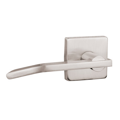 Intersect Single Dummy Door Lever with Square Rosette