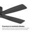 Ventilateur de plafond encastré Milan DC-1235038692-1239996744-1235038689