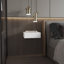 Table de chevet flottante murale avec tiroir Wrought Studio ™ Barcelona l 15,7 po-861995104
