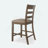 Charming Farmhouse Upholstered Wood Counter Stools Set For Stylish Spaces