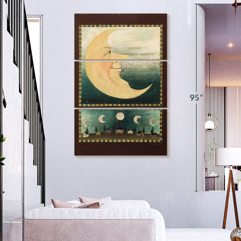 Moon Cycles, 38" H x 24" W