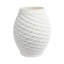 Vase en grès et en porcelaine - corps moderne texturé glamour, décor contemporain élégant, présentoir décoratif élégant, fabrication artisanale durable pour un style intérieur polyvalent-1717141277