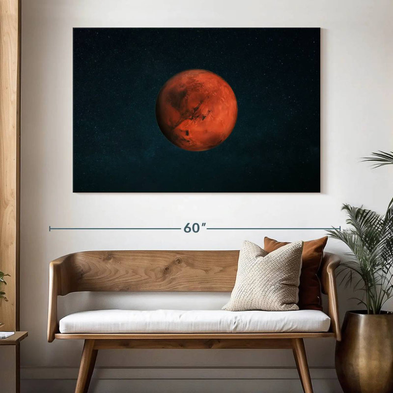 Oberle Mars, 34" H x 51" W