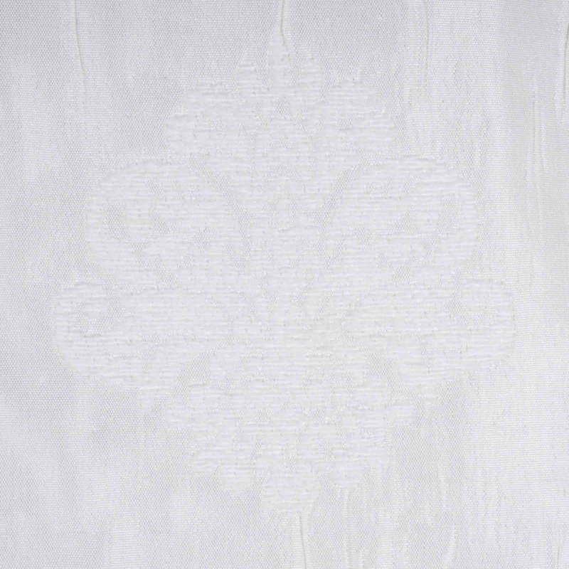 Duomo Semi Sheer Single Curtain, Off White