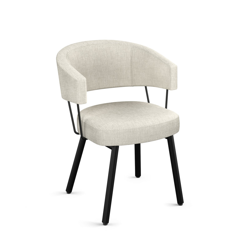 Chaise rembourrée Corey, Beige