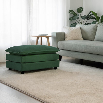 Repose-pieds en chenille moderne