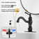 Single-Hole Single-handle Bathroom Faucet with Drain Assembly