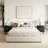 23.6" H Tambour Modern Nightstand With Storage Set of 2-464804814