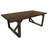 Jutland 6-Person Birch Solid Wood Dining Set