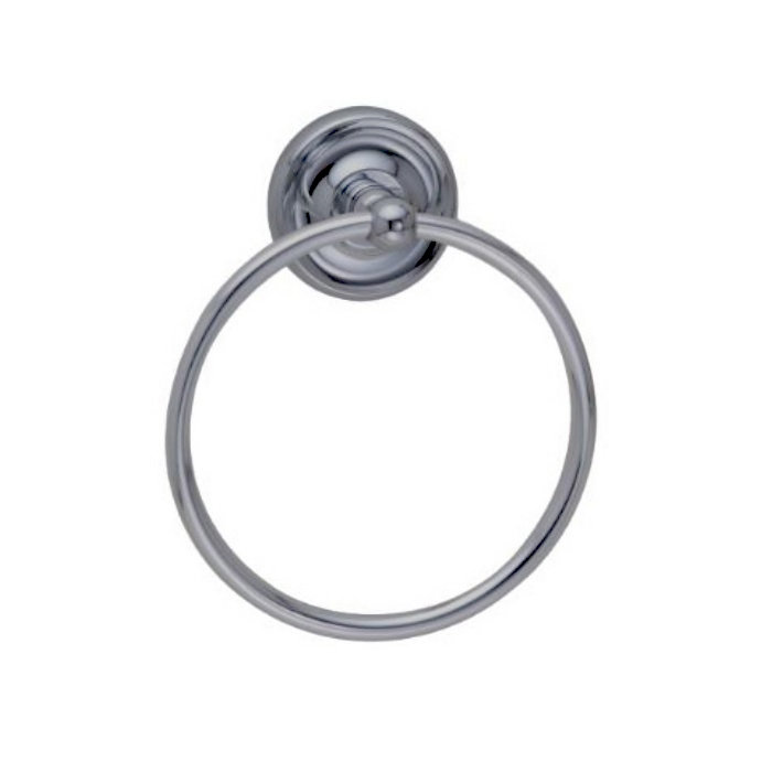 Blakely Towel Ring, Satin Nickel