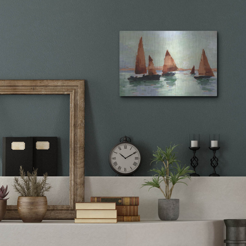 «Sunset Harbor II» par Ethan Harper, H 12 po x l 16 po