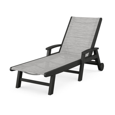 POLYWOOD® Coastal 28" Patio Chaise Lounge