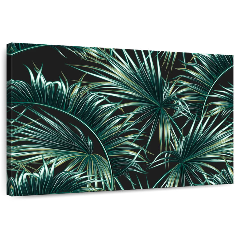 Feuilles de palmier Harnek Summer, H 26 po x l 39 po