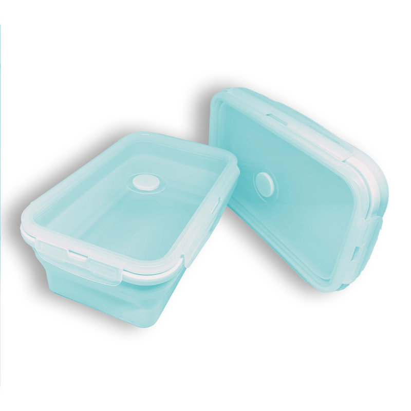 Ensemble de 2 contenants alimentaires Brailey-Jaii, Bleu