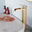 Single Hole Bathroom Vessel Faucet With Pop-Up Drain Kit Waterfall Vessel Bathroom Sink Faucet Stainless Steel Single Handle Tall Bathroom Basin Taps-108571255