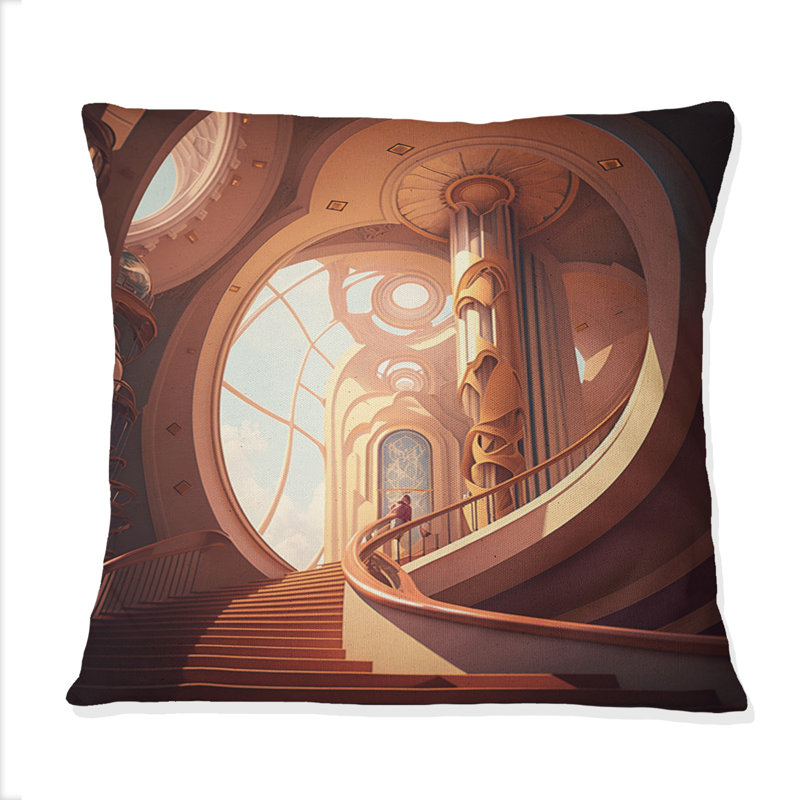 Architectural Designs For The Future III - Towers Printed Throw Pillow
