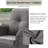 Aluel Outdoor Patio Swivel PE Wicker Rattan Chair With Cushions-1931665384-1931665383