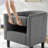 Upholstered Chair With Ottoman-770645364
