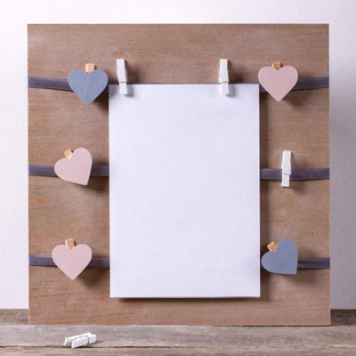 100PCS White Mini Wooden Clothespins with 33Ft Jute Twine – 1.3" Photo Clips for Crafts & Decorations