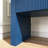 63" W Wood Wave-Pattern Storage Cabinet With Adjustable Shelf-393303615