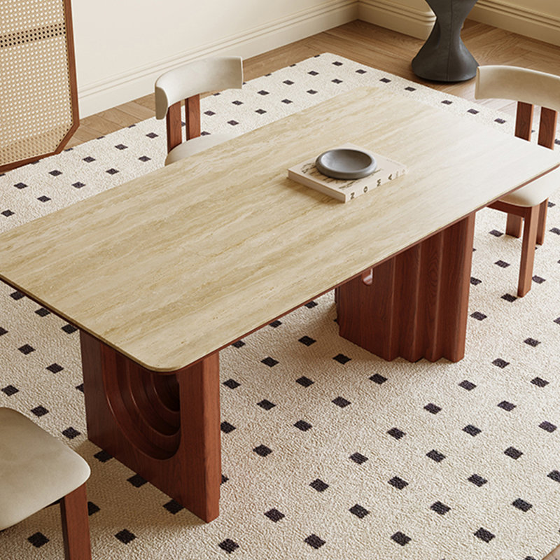 Ensembles de tables de salle à manger modernes et modernes., H 29,53 po x L 70,87 po x l 31,5 po