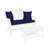 Nathanael 2 - Person Patio Conversation Set with Cushions-1528686242-1528686249