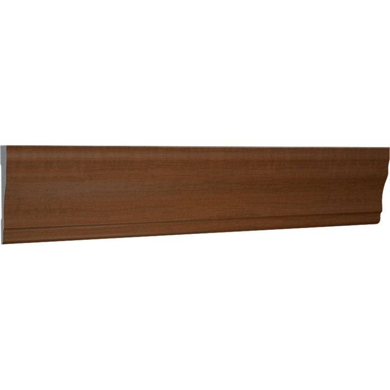 H 2 1/4 po x P 5/8 po x L 84 po, moulure coloniale en PVC TrueCraft, crosse de fusil, Crosse de fusil