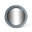Garden Floral Round Iron Mirror