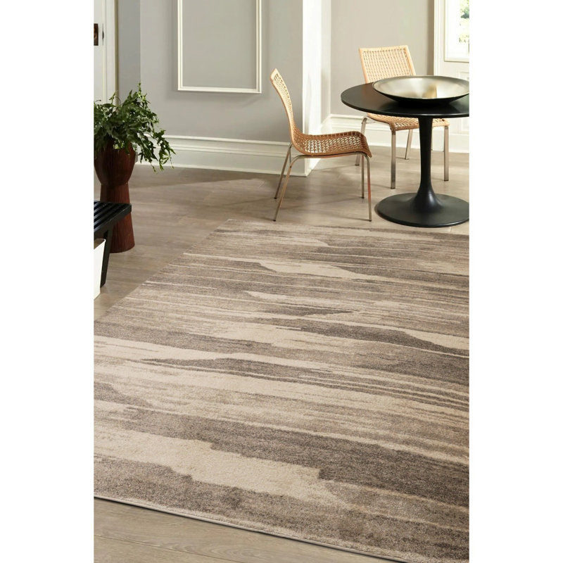 FREYA ABSTRACT NATURAL, Runner 16 x 230cm
